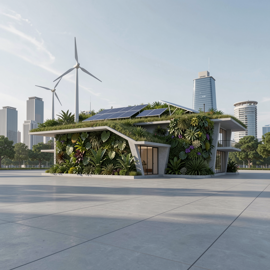 绿色建筑与现代节能建筑设计效果