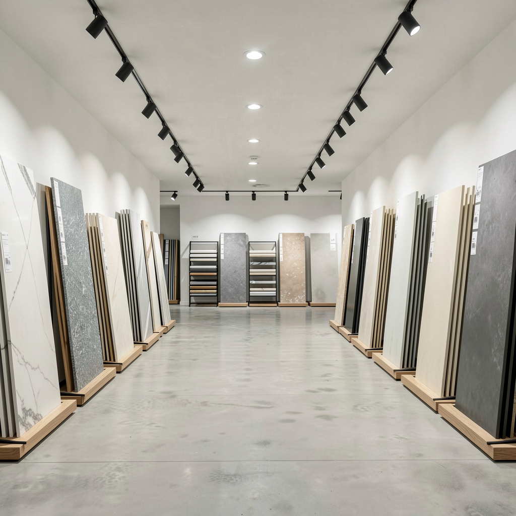 建材展厅选材空间效果