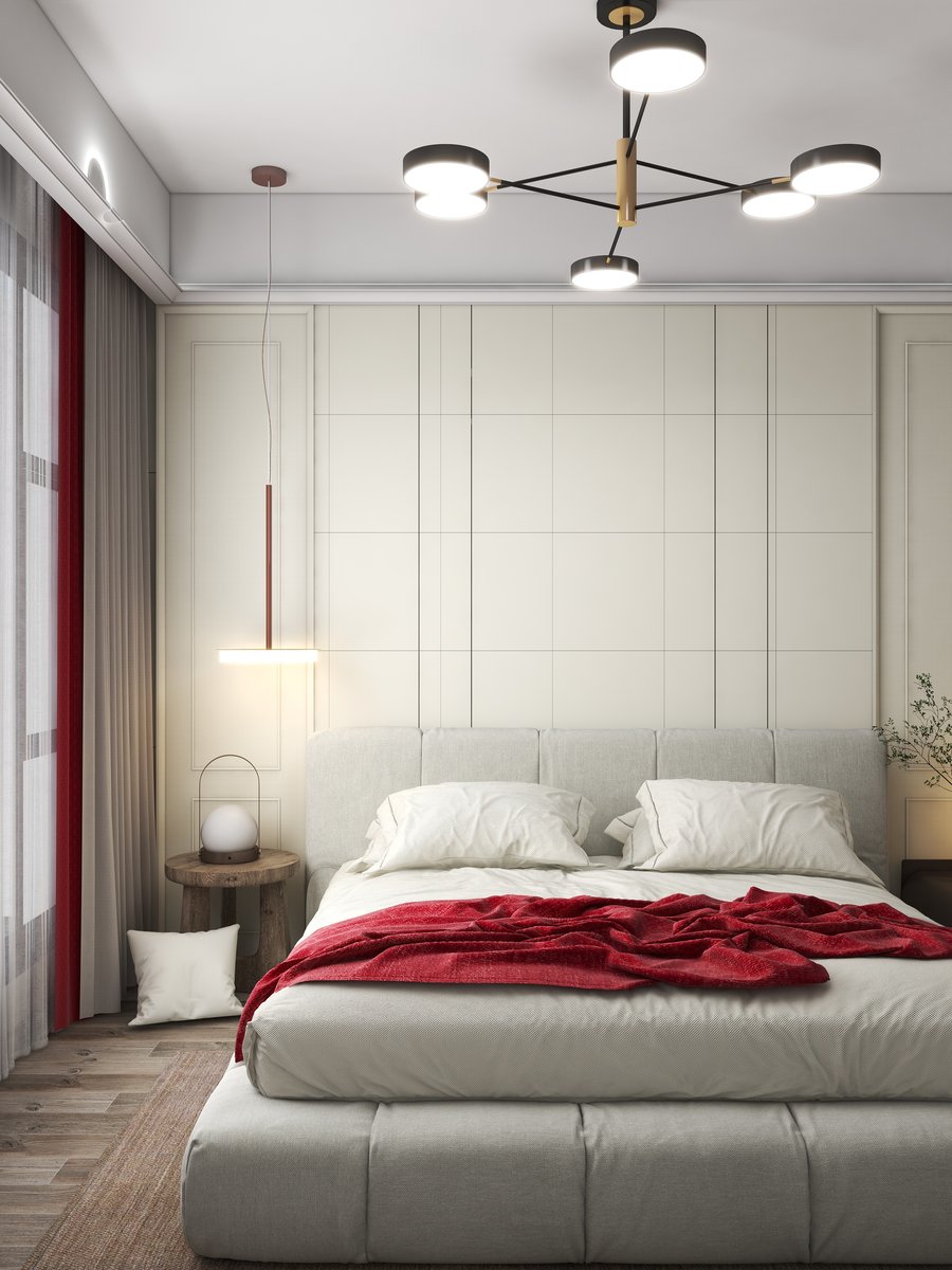 悦屋内墙战地女神实景效果图