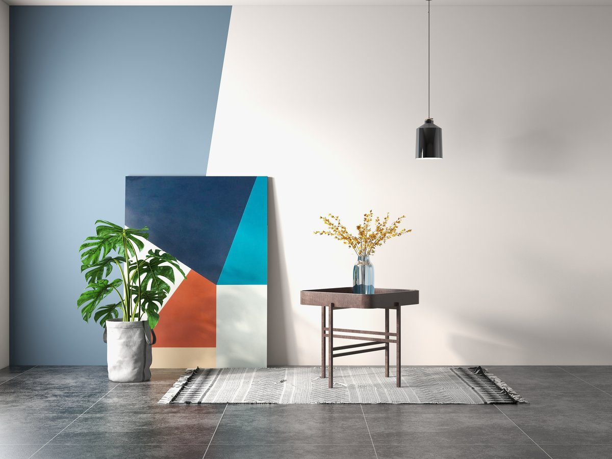 悦屋内墙珍珠白实景效果图