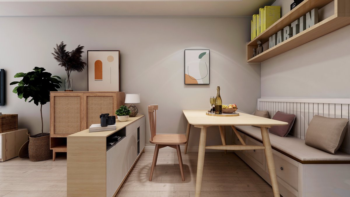 悦屋内墙汝窑实景效果图