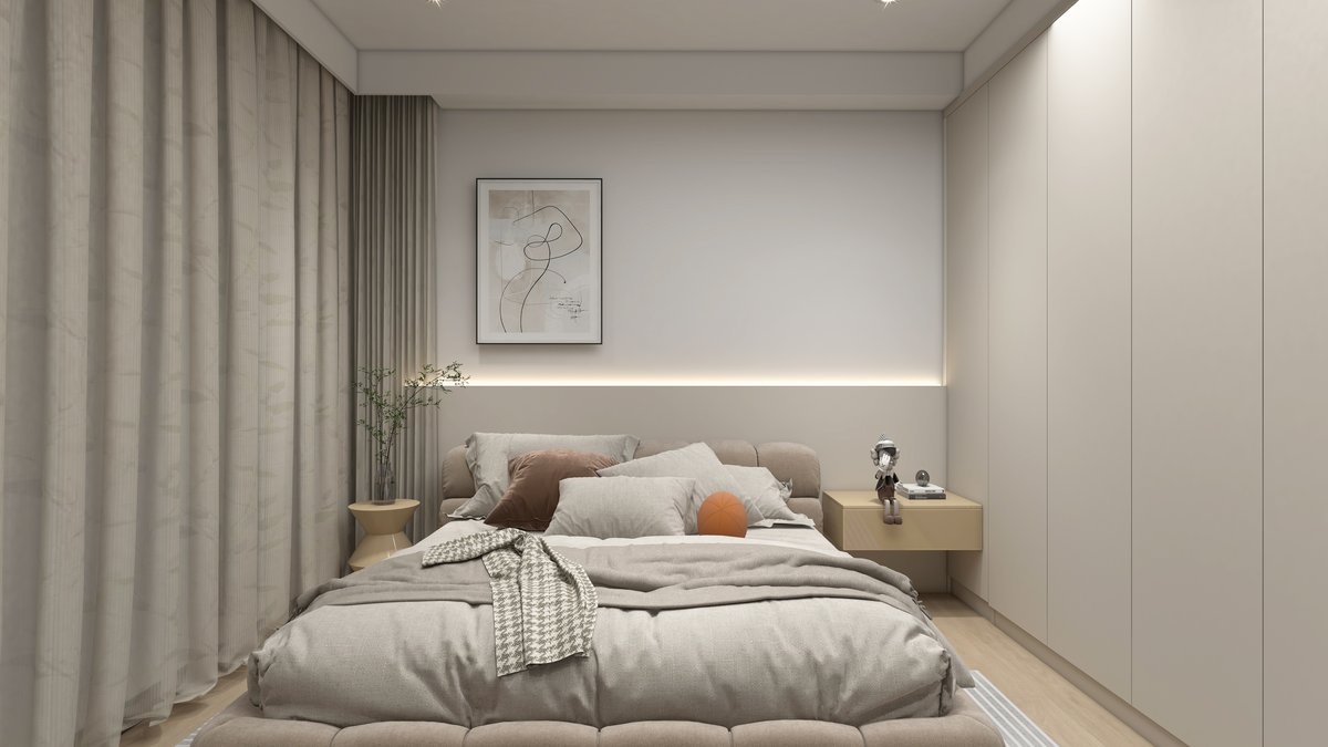 悦屋内墙汝窑实景效果图