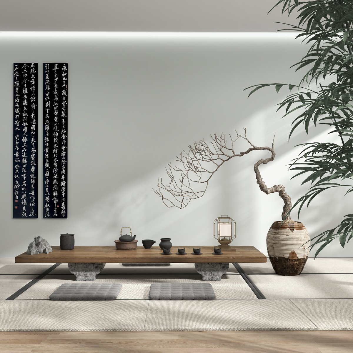 悦屋内墙波音飞机实景效果图
