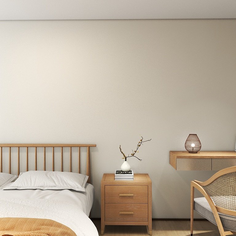 悦屋内墙番木白实景效果图